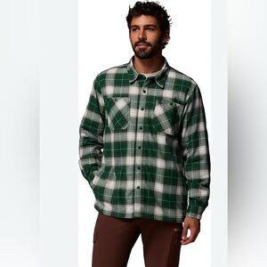 Columbia Men's fleece lined Shirt Jacket